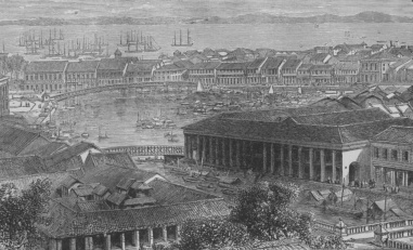 Singapore in the 1850s